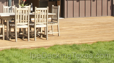 Garapa Decking Texas